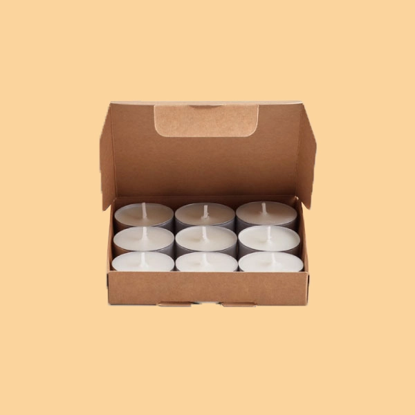 Get Custom Tea light Candle Boxes at Wholesale Rates | ORYX Custom Boxes